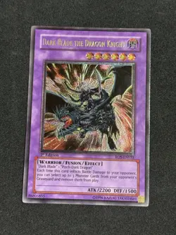 Yugioh Dark Blade the Dragon Knight RDS-EN035 1st Edition Ultimate Rare Euro LP - Image 1