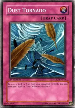 Dust Tornado SDS2-EN034 1st Edition Yugioh MP - Image 1