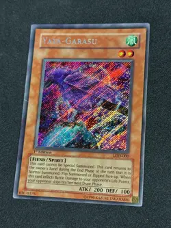 Yugioh Yata-Garasu LOD-000 1st Edition Secret Rare NM/VLP - Image 3