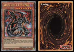 Dark Armed Dragon Quarter Century Secret Rare BLMR-EN054 BLMR Yu-Gi-Oh NM1 - Image 3