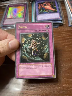 Moderately Played Greed - SOD-EN055 - Ultimate Rare - 1st Edition - YuGiOh - Image 2