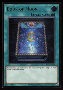 Book of Moon OP13-EN001 Ultimate Rare OTS Tournament Pack 13 Yu-Gi-Oh NM - Image 1