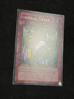 Yugioh Imperial Order PSV-104 Secret Rare Reverse Foil Slight Fade LP - Image 2