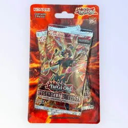YuGiOh TCG Legendary Duelist Soulburning Volcano 1st Edition Booster Pack Sealed - Image 1