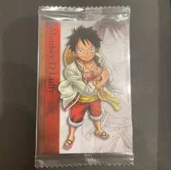 PREORDER Monkey D Luffy Our Memories No.11 SEALED Japanese One Piece Wafer Card - Image 1