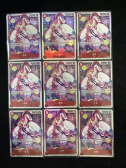 2025 One Piece TCG S-Chinese EB03-003 SR Uta Special Alt Art Lot*9 LU57 - Image 2