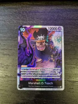 One Piece TCG Marshall D. Teach (Blackbeard) OP09-093 SR - Image 2