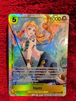 One Piece Heroine’s Edition Extra Booster Nami EB03-053 SR English - Image 1