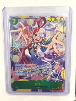 Uta 2026 One Piece EB03 Heroines Edition Secret Rare Alt Art 061 ENGLISH SP - Image 2