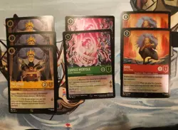 Disney Lorcana Fabled League Promo Lot Cursed Merfolk Sisu The Queen - Image 1