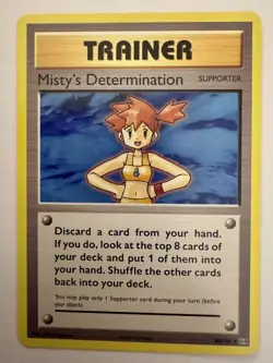 MISTY'S DETERMINATION - 80/108 - XY Evolutions - Pokemon Card - LP - Image 1