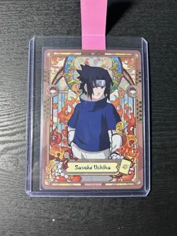 Sasuke Uchiha NARUTO NRSA01-SP-002L5 Naruto Kayou Card - ENGLISH - Heaven Scroll - Image 1