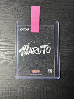Sasuke Uchiha NARUTO NRSA01-SP-002L5 Naruto Kayou Card - ENGLISH - Heaven Scroll - Image 2