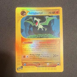 Pokemon Aerodactyl Skyridge Rare Holo 1/144 70 HP Card 2003 Nintendo - Image 1