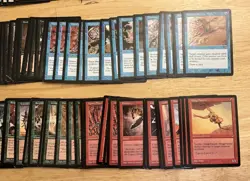 MTG Magic the Gathering TEMPEST Lot of 200+ Cards w/ Deck Box & Storybooks - Image 5