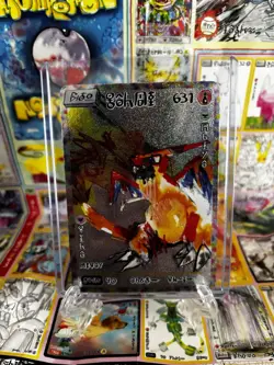 DAVID CHOE - CHOEYMON POKEMON MUNKOMON Single Card Rare CHARIZARD HOLO TEXTURED - Image 3