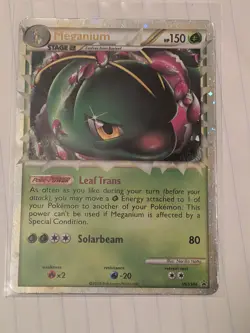 Meganium Prime HGSS08 Black Star Promo 2010 Ultra Rare Pokemon Card LP-MP - Image 2