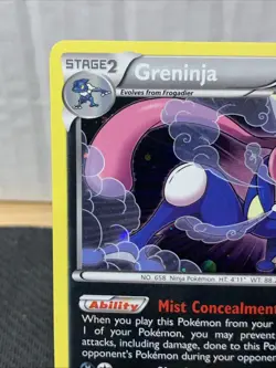 Greninja XY24 - XY Black Star Promo Holo Pokemon Card LP - Image 2