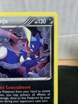 Greninja XY24 - XY Black Star Promo Holo Pokemon Card LP - Image 3