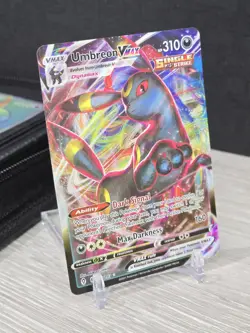 Pokemon Card TCG Umbreon VMAX Holo Ultra Rare Card 2021 Evolving Skies 095/203 - Image 1