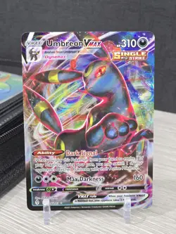Pokemon Card TCG Umbreon VMAX Holo Ultra Rare Card 2021 Evolving Skies 095/203 - Image 3