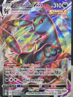 Pokemon Card TCG Umbreon VMAX Holo Ultra Rare Card 2021 Evolving Skies 095/203 - Image 5