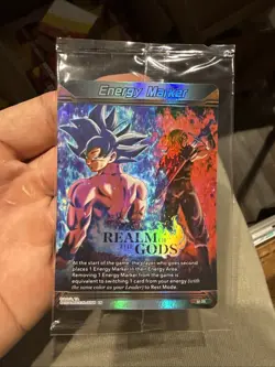 Dragon Ball Super Card Game Fearsome Rivals Energy Marker Realm of the gods M-29 - Image 1