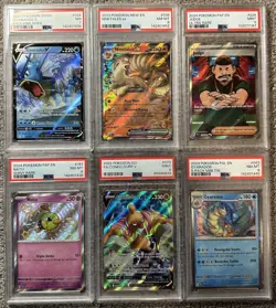 6 PSA Graded Pokemon Card Slab Gyarados Natu Ninetails Judge Lot - Image 1