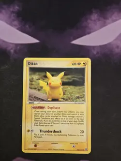Pikachu Ditto 063/113 Delta Species Regular Card NM Condition - Image 1