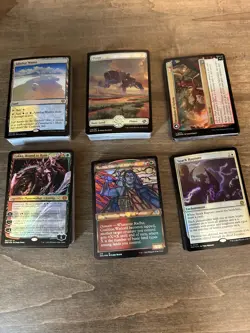 MTG lot of 200 foil cards from Phyrexian Block - Image 1