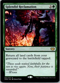 Splendid Reclamation R Innistrad: Crimson Vow 221 NM Normal - Image 1