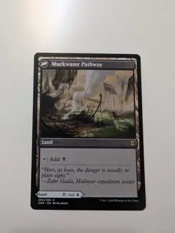 MTG - Murkwater Pathway/Clearwater Pathway - Zendikar Rising NM/M Condition - Image 1