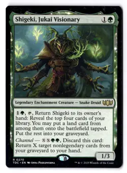 Shigeki, Jukai Visionary LP* Tarkir: Dragonstorm ENGLISH 0270 mtg -UnltdCards - Image 1