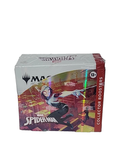Magic: The Gathering Marvel's Spider-Man Collector Booster Box Factory Sealed G - Image 1
