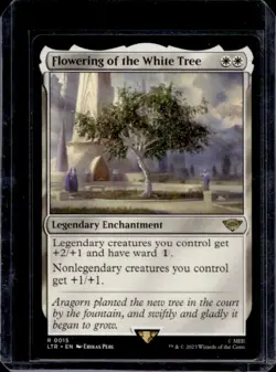 2023 Magic MTG Lord of Rings Tales Middle-Earth Flowering White Tree #0015 - Image 1