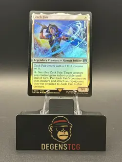 Zack Fair 0045 Final Fantasy Foil MTG English - Image 1