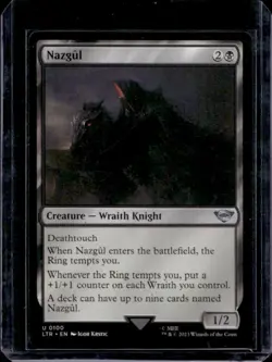 2023 Magic MTG Lord of Rings Tales Middle-Earth Nazgul #0100 - Image 1
