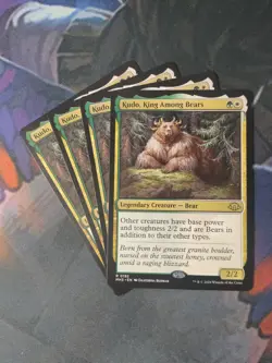 Kudo, King Among Bears x 4 | 7% Off 2+ | MH3 | NM | MTG - Image 1
