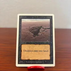 Magic the Gathering Vintage Sinkhole Unlimited - Image 1