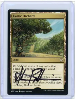 Exotic Orchard Streets of New Capenna Commander Rare Signed Artist Proof MTG - Image 1