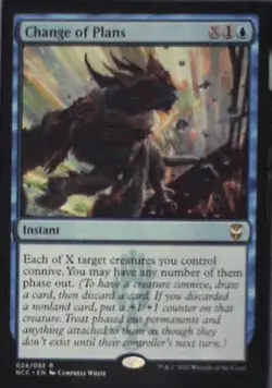 Change of Plans - Commander: Streets of New Capenna: #24, MTG Nm C277 - Image 1