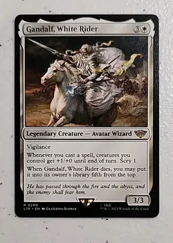 Gandalf, White Rider Universes Beyond: the Lord of the Rings: Tales of... MTG - Image 1