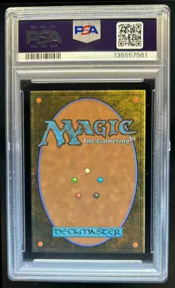 2025 MTG Secret Lair EN Super State Sonic the Hedgehog Foil #2081 PSA 8 - Image 2