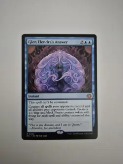 Glen Elendra's Answer #52 Mythic - MTG Lorwyn Eclipsed ECL PACK FRESH - Image 1