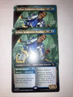 Kellan, Inquisitive Prodigy (Borderless) Murders at Karlov Manor Regular X2 - Image 1