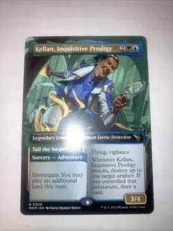 Kellan, Inquisitive Prodigy (Borderless) Murders at Karlov Manor Regular X2 - Image 4