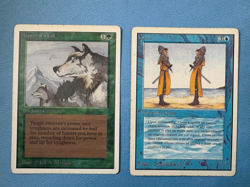 MTG Unlimited Edition, Aspect of Wolf and Clone! 1993 Vintage Magic! - Image 1