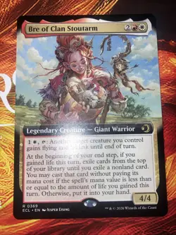 Bre of Clan Stoutarm (Extended Art) Lorwyn Eclipsed Regular - Image 1