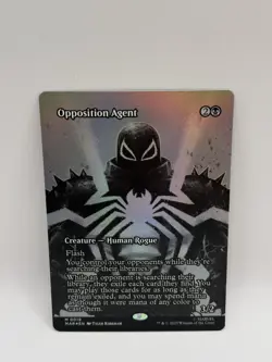Opposition Agent (Borderless) Marvel Universe Eternal-Legal Foil 0019 - Image 1