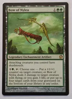 MTG - Bow of Nylea - Theros 153/249 - Regular Rare - Image 1